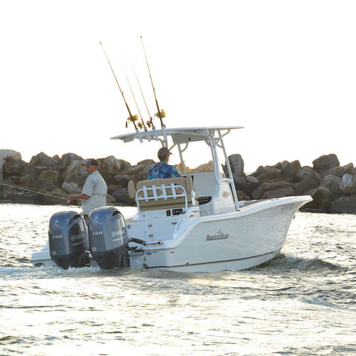 Außenborder-Konsolenboot - 25 XS - Nautic Star Boats - zweimotorig / mit Mittelkonsole / Sportfischer