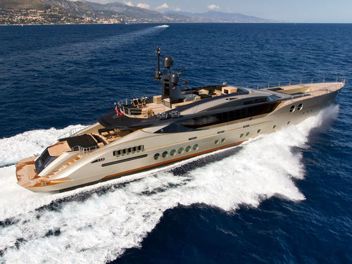 Sport-Megayacht - 170 - Palmer Johnson - mit Steuerhaus / 5 Kabinen / Halbgleiter