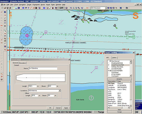Elektronische (ECDIS-konform) Seekarte - NAVMASTER PILOT - PC Maritime