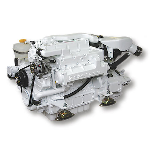Innenbordmotor - SD 485 T - SCAM-Marine d.o.o. - Diesel / für Freizeitschifffahrt / Turbolader