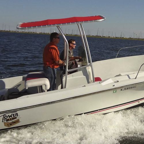 T-Top für Motorboot - RADIUS - Atlantic Towers