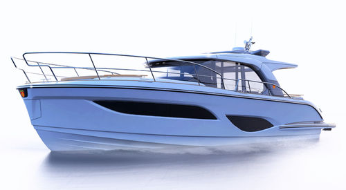 Express-Cruiser / Innenborder - 440 Scandinavia - Marex - zweimotorig / Gleiter / Hardtop