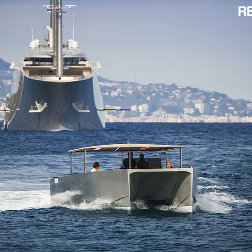 Arbeitsboot Berufsschiff - SYA 4 - Lloyd Stevenson Boat Builders - Landungsboot / Katamaran / Diesel