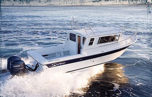Cabin-Cruiser / Außenborder - KODIAK 2600 - Sea Sport, Inc - Hardtop / Sportfischer / 4 Kojen
