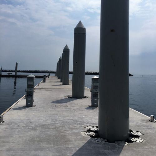 Pfahl-Führung für Steg - SF MARINA