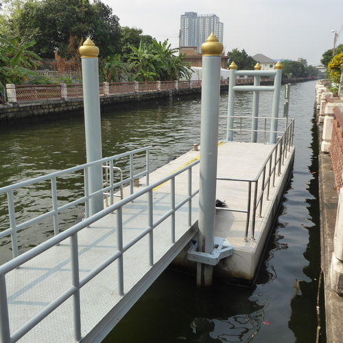 Anleger-Ponton - SF MARINA - für Fähre / aus Beton