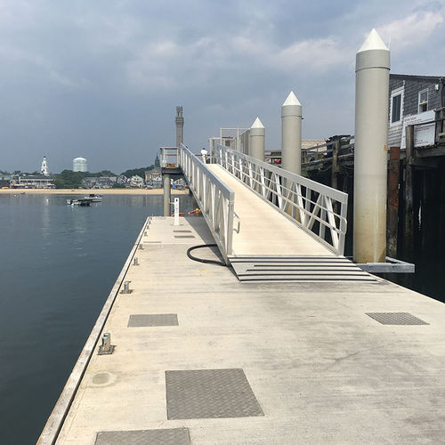 Gangway für Steg - SF MARINA - schwimmend / galvanisiertem Stahl / nach Maß