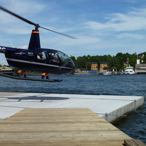 Schwimmende Plattform - SF MARINA - für Yachthafen / maßgefertigt