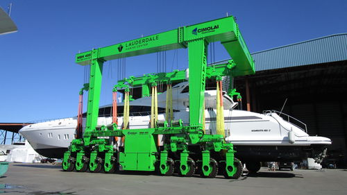 Ferngesteuerter Travellift - MBH 485 - CIMOLAI TECHNOLOGY SPA - für Schwerlasten