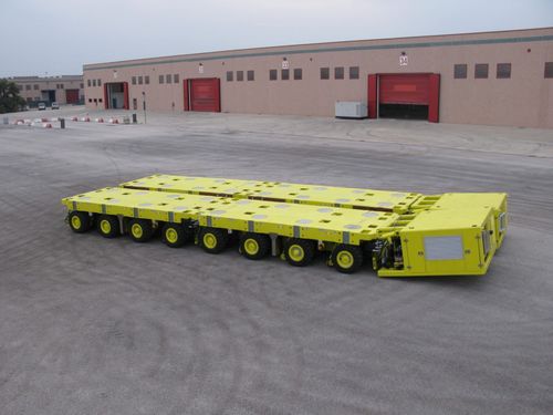 Anhänger für Materialumschlag - FBT 144  - CIMOLAI TECHNOLOGY SPA - für das Zuwasserlassen / für Werft