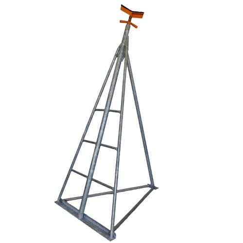 Stützfuß zum Aufdocken für Segelboot - SB15G   - Brownell Boat Stands - verstellbar / verzinkt / mit Leiter