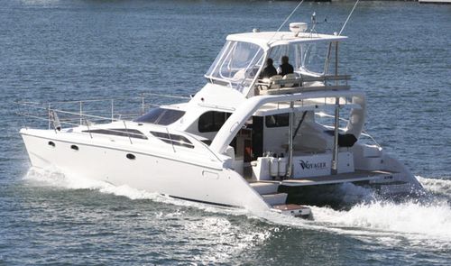 Express-Cruiser / Katamaran - V1270 Freedom - Voyager Catamarans - Innenborder / Flybridge / Sportfischer