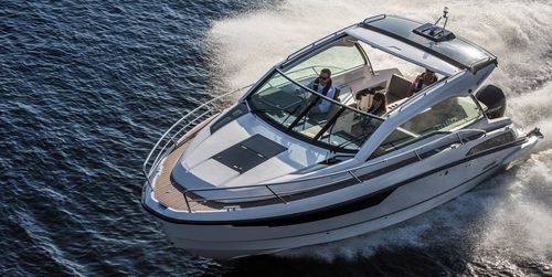 Cabin-Cruiser / Außenborder - 900 ST - Flipper - zweimotorig / Open / Softtop