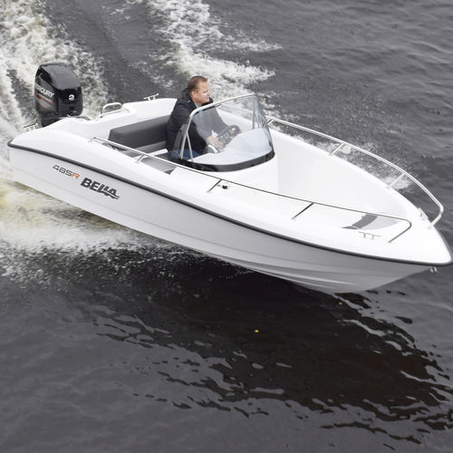 Außenborder-Konsolenboot - 485 R - Bella Boats Oy - mit Seitenkonsole / Wasserski / Sport