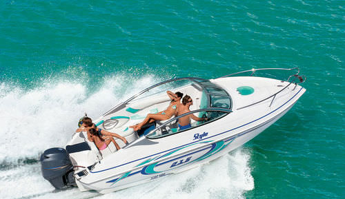 Außenborder-Runabout - 215 - FIBRAFORT BOATS BRAZIL - mit Doppelkonsole / max. 7 Personen