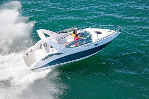 Cabin-Cruiser / Innenborder - 265 - FIBRAFORT BOATS BRAZIL - mit Seitenkonsole / Open / Glasfaser