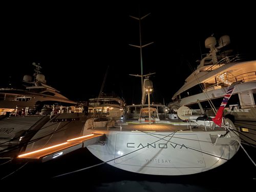 Gangway für Yacht - GALILEO - SWISS CARBON Marine Systems - für Segelboot / Teleskop / schwenkbar