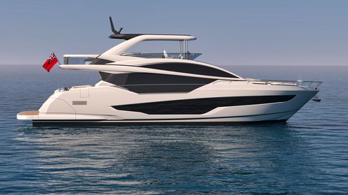 Motoryacht für Kreuzfahrten - 72 - Pearl Motor Yachts Limited - Flybridge / 4 Kabinen / 10 Kojen