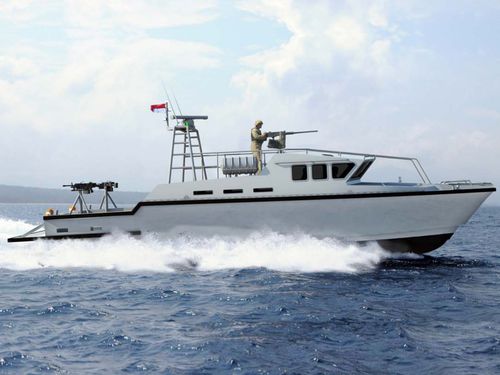 Patrouillenboot Berufsschiff - X15 - North Sea Boats - Inboard-Hydrojet / amphibisch