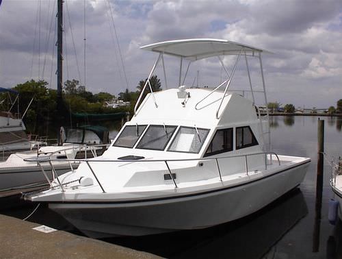 Express-Cruiser / Innenborder - SEA HAWK 36 - Island Hopper International Boat Works, Inc. - Flybridge / Tauch / Sportfischer
