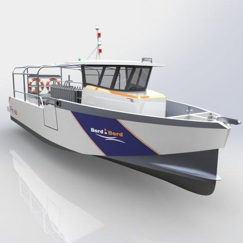 Taucherbasisboot Berufsschiff - PIXSEA 1050 - BORD A BORD - Außenborder / Aluminium / Festrumpf