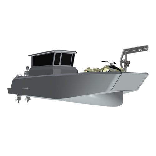 Arbeitsboot Berufsschiff - FOXSEA 900 - BORD A BORD - Studien- und Forschungsschiff / Passagierboot / Taucherbasisboot