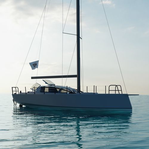 Hochseefahrten-Segelboot - AUTRE MONDE 1050 - BORD A BORD - für sportliches Fahrtensegeln / Expedition / 3 Kabinen