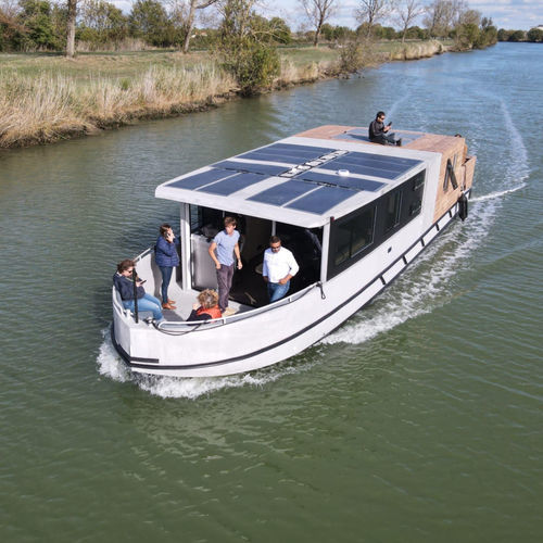 Arbeitsboot Berufsschiff - ZENRIVER - BORD A BORD - Passagierboot / Crewboot / Hafenboot