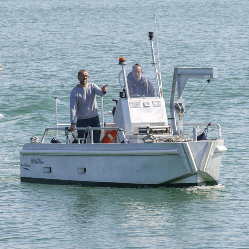 Arbeitsboot Berufsschiff - Minato 480  - BORD A BORD - Außenborder / Aluminium / BV