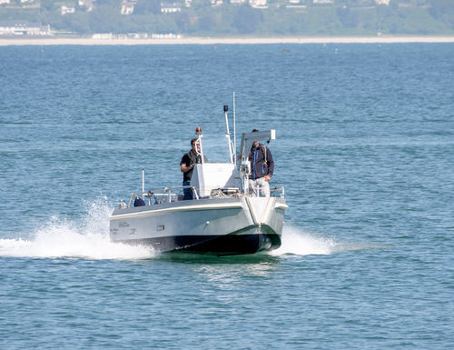 Arbeitsboot Berufsschiff - MINATO 480 - BORD A BORD - Hafenservice-Boot / Aluminium / Festrumpf