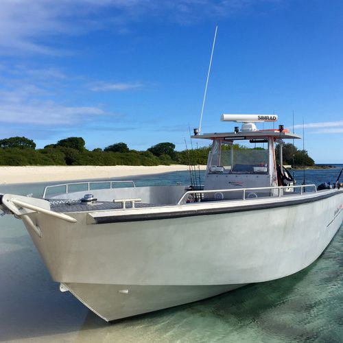 Außenborder-Runabout - DERVINIS 1000  - BORD A BORD - zweimotorig / mit Mittelkonsole / Sportfischer