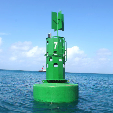 Boje zur Markierung - G2200T - Almarin - für Hafenterminals / Hochsee / Polyethylen