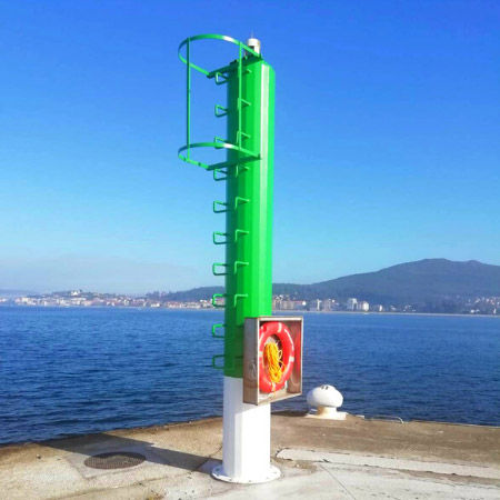 Signal-Molenfeuer - ALT 3 - Almarin - festinstalliert / an Land