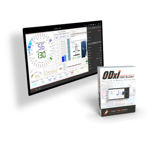 Analysesoftware - ODxI : HMI Builder  - OCEAN DATA SYSTEM - Überwachung / Elektronisches Logbuch / Steuerung