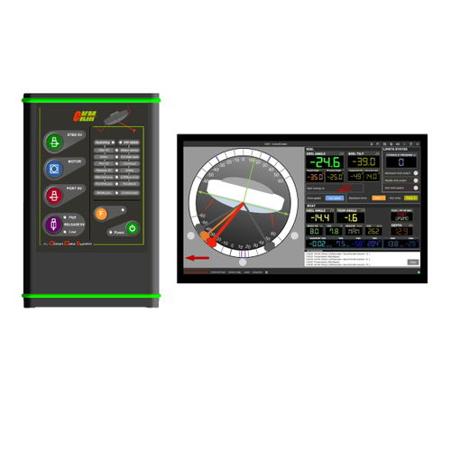 Hydrauliksystem für Pendelkiel - CKM Canting Keel Manager - OCEAN DATA SYSTEM - für einziehbaren Kiel / für Yacht / für Segelboot