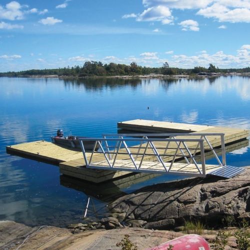 Schwimmponton - RESIDENTIAL  - KROPF MARINE - Anker / für Yachthafen / Holz