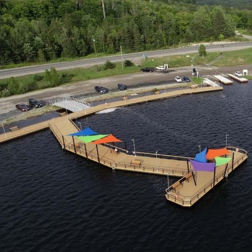 Schwimmponton - COMMERCIAL  - KROPF MARINE - Anker / für Yachthafen / Stahl