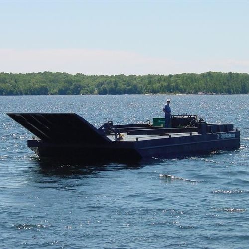 Arbeitsfrachtkahn-Berufsschiff - KROPF MARINE - Innenborder / Außenborder / Diesel