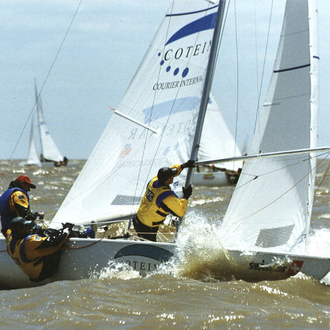 Großsegel - UK-Halsey International - für One-Design Regatta Kielboote / Soling