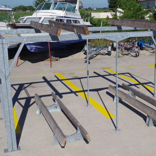 Rack für Boot - MODUL’UP - Nautipark - für Trockenlagerung