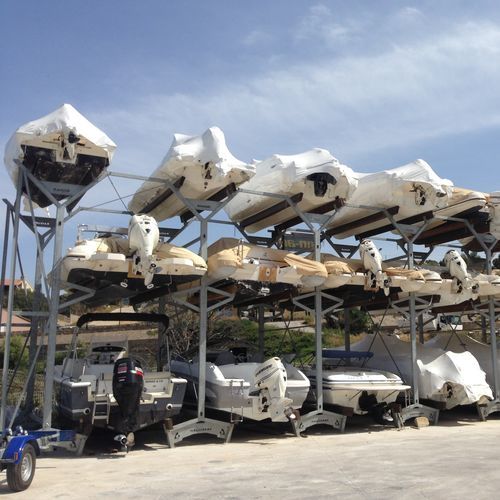 Rack für Boot - RACK'UP - Nautipark - für Trockenlagerung