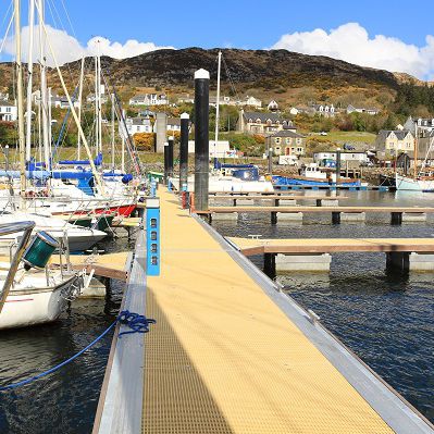 Schwimmponton - Inland and Coastal Marina Systems Ltd. - Anker / für Yachthafen / galvanisiertem Stahl