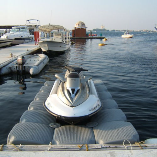 Schwimmponton - Cubisystem - modular / Anker / für Jet-Ski