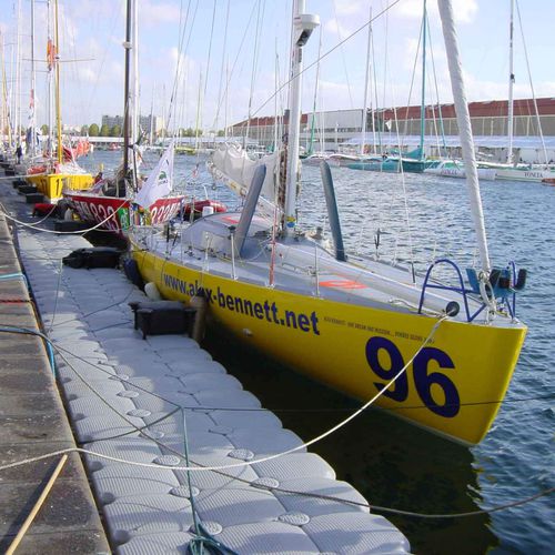 Schwimmponton - Transat Jacques Vabre - Cubisystem - modular / Anker / für Yachthafen