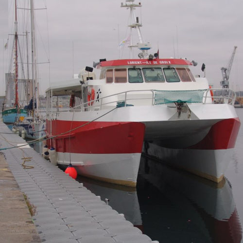 Schwimmponton - Saint-Malo  - Cubisystem - modular / Anker / für Fähre