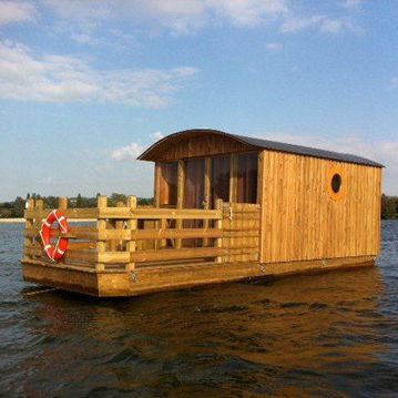 Schwimmende Plattform - Cubisystem - Multifunktion / für schwimmendes Haus