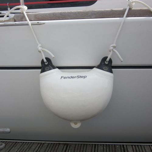 Bootfender - FenderStep™ - DAN-FENDER - bogenförmig / schwarz / blau