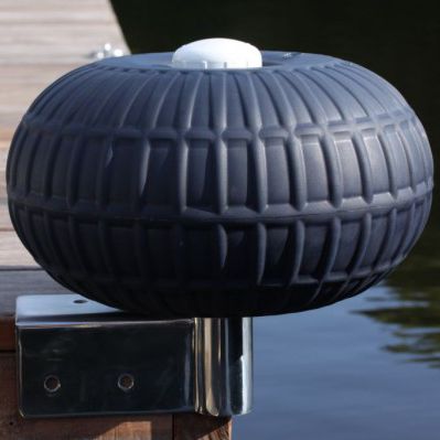Fender für Yachthafen - Stainless steel - DockAdd Marine Equipment - für Stege / Ecken / Reifen