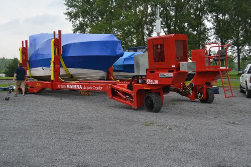Straßenanhänger - SL-30 - CONOLIFT - für Materialumschlag / für Boot / hydraulisch