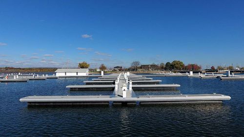 Schwimmponton - CONOLIFT - Anker / für Yachthafen / für Boot